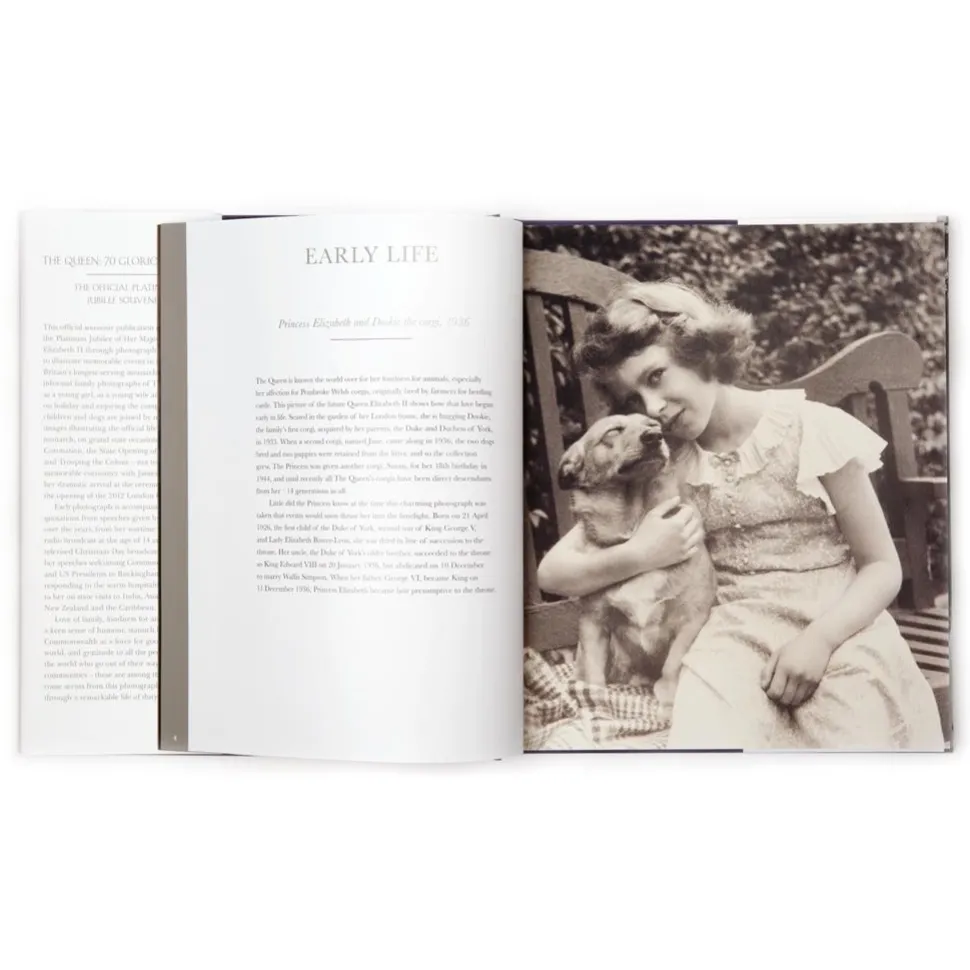 The Queen - 70 Glorious Years: The Offical Platinum Jubilee Souvenir Hardcover Book