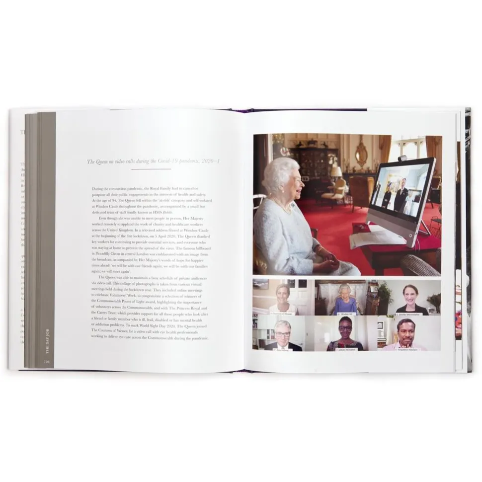 The Queen - 70 Glorious Years: The Offical Platinum Jubilee Souvenir Hardcover Book