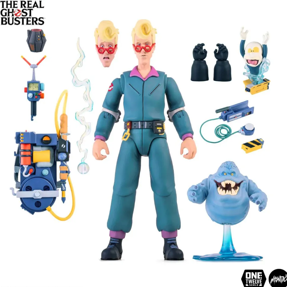 The Real Ghostbusters (1986) - Egon Spengler 1/12th Scale Action Figure