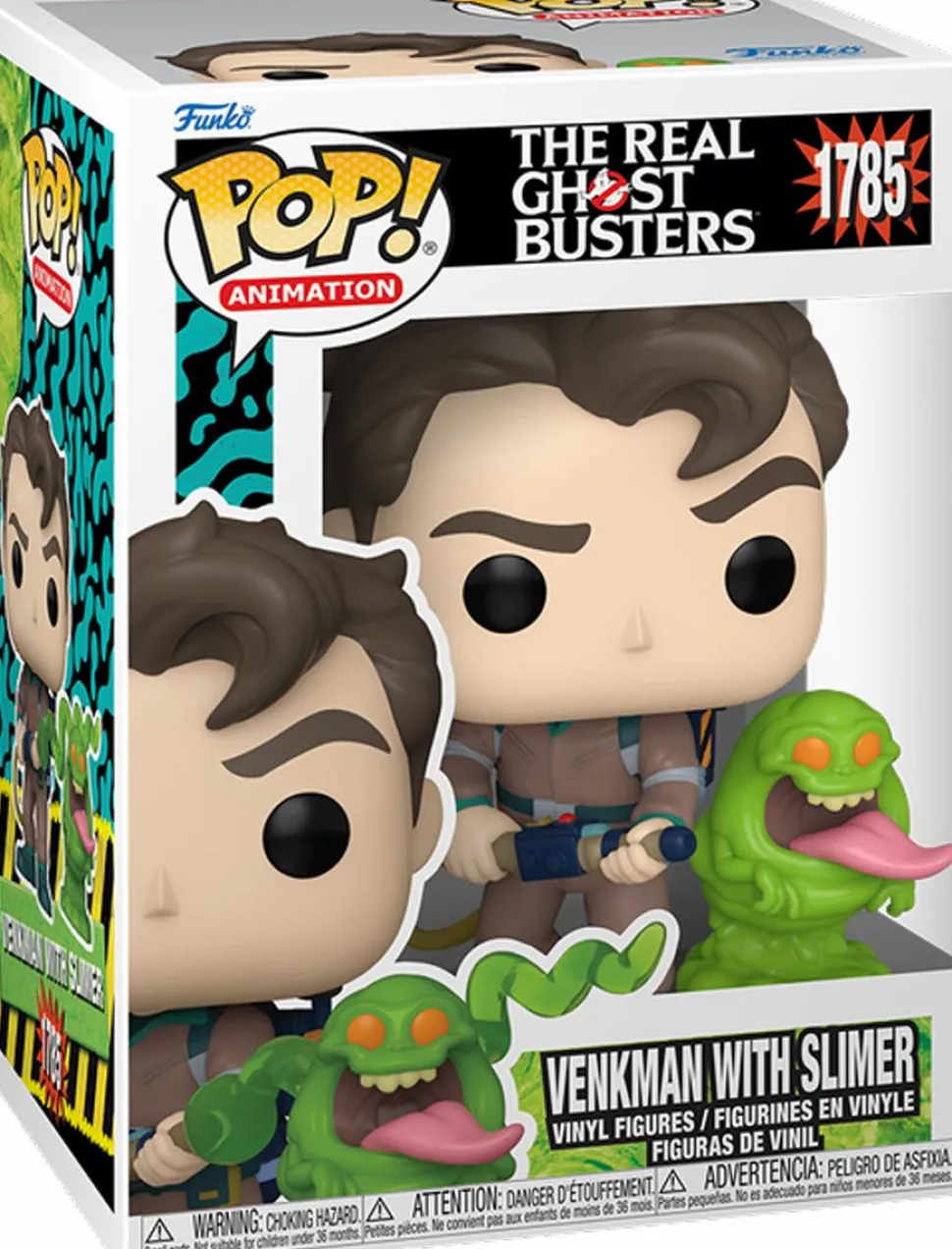 The Real Ghostbusters (1986) - You’ve Been Slimed Pop! Vinyl Bundle (Set of 4)