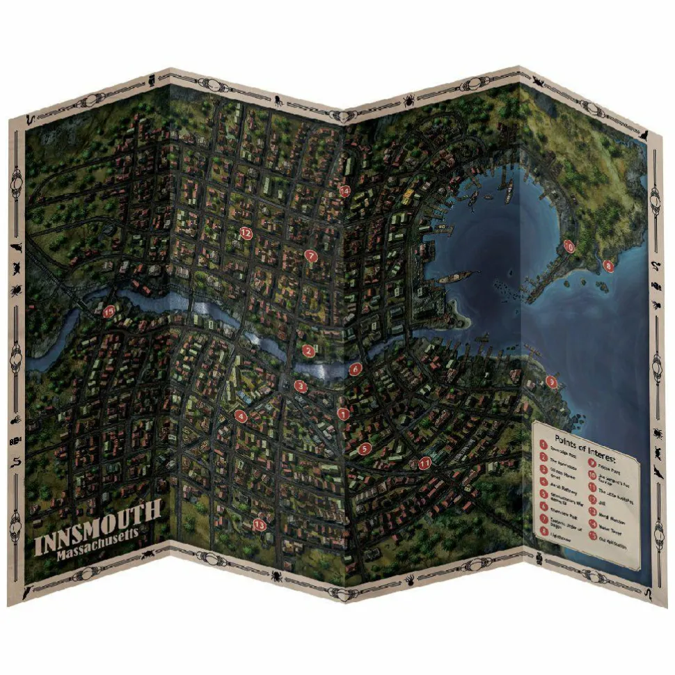 The Road to Innsmouth - Arkham Horror Files Board Game