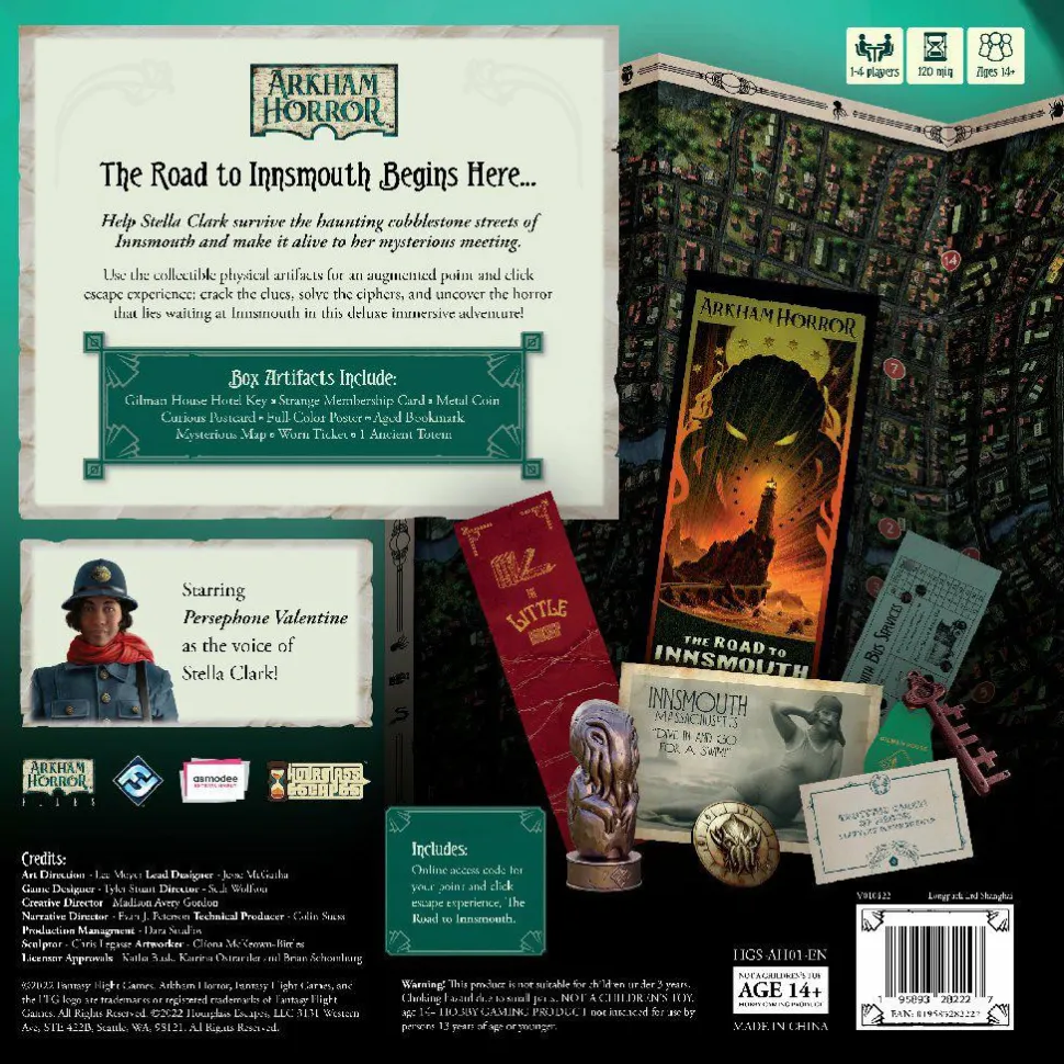 The Road to Innsmouth - Arkham Horror Files Board Game