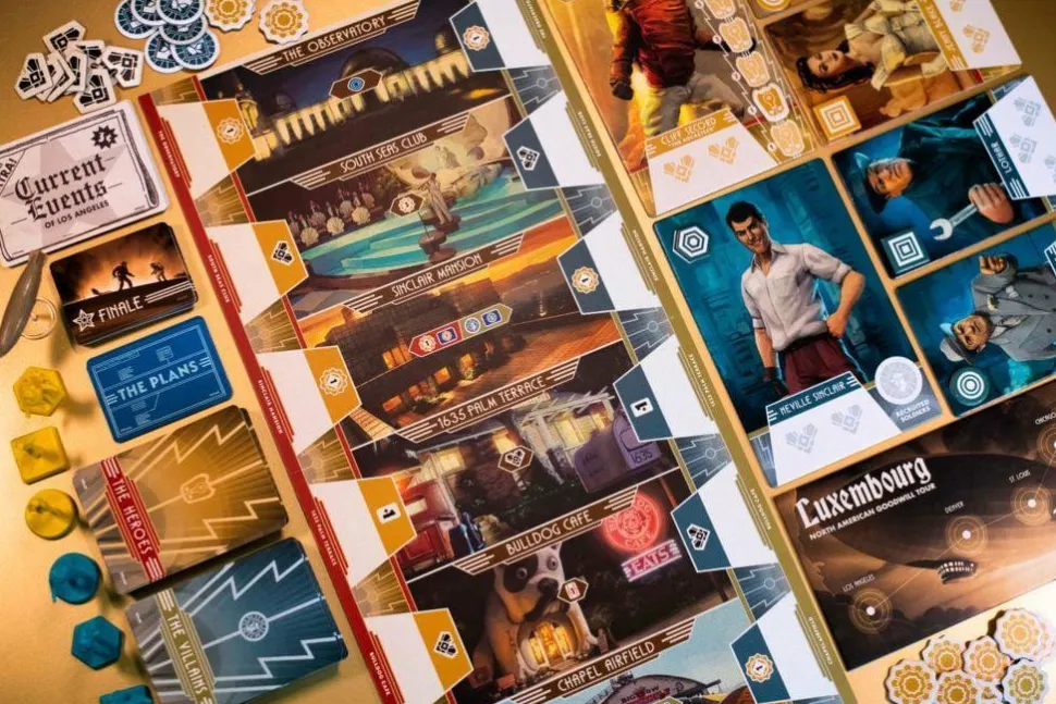 The Rocketeer - Fate of the Future Board Game