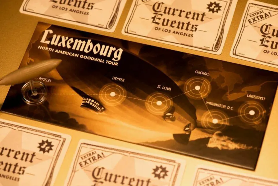 The Rocketeer - Fate of the Future Board Game