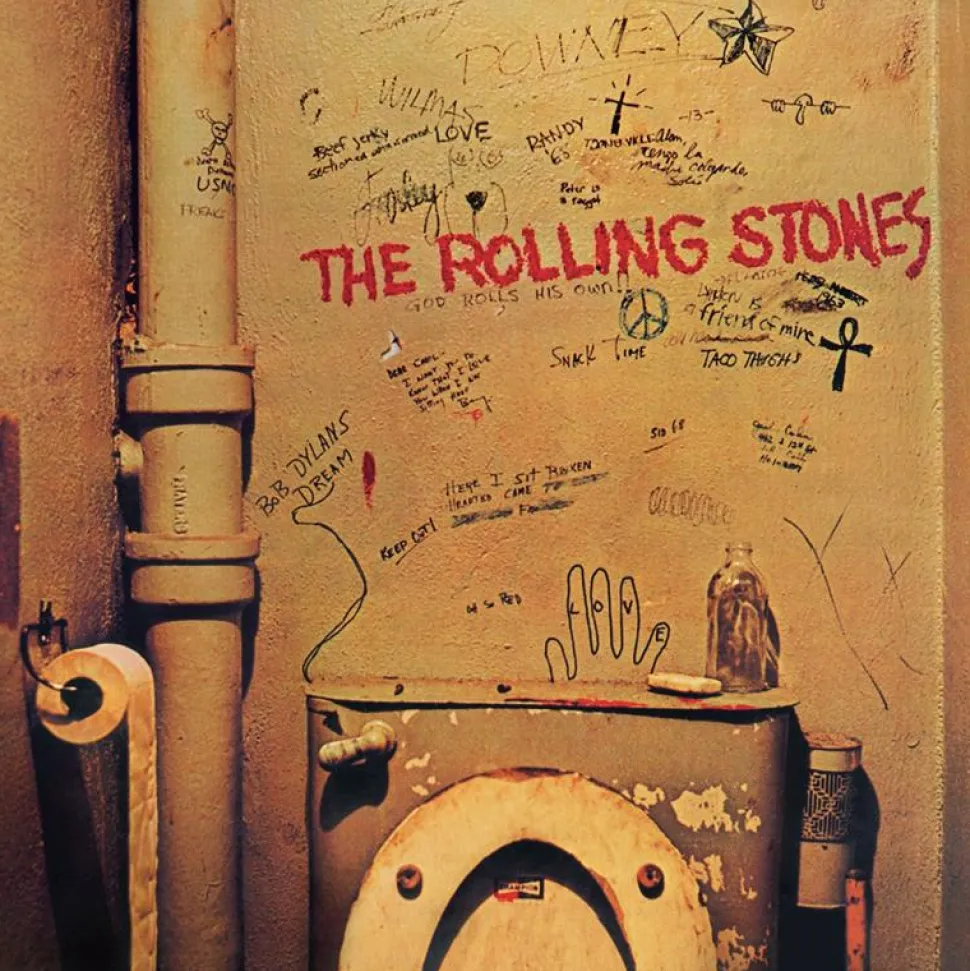 The Rolling Stones - Beggars Banquet LP Vinyl Record (2023 Record Store Day Exclusive Swirling Mass of Grey, Blue, Black & White Coloured Vinyl)