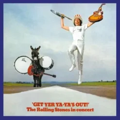 The Rolling Stones - Get Yer Ya-Ya's Out! LP Vinyl Record (2024 Record Store Day Black Friday Exclusive Red & White Striped Coloured Vinyl)