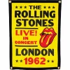 The Rolling Stones - Live in Concert! London 1962 Wool Felt Camp Flag (18" x 24")