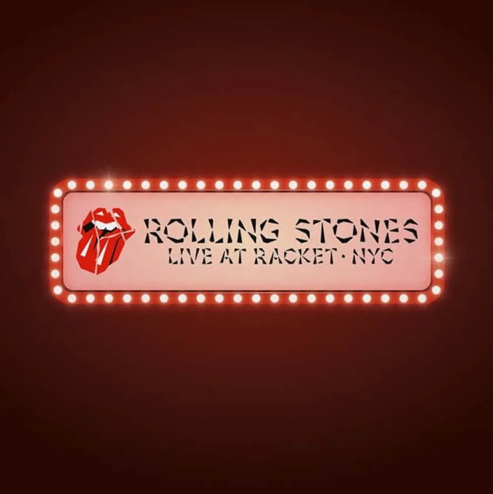 The Rolling Stones - Live at Racket, NYC LP Vinyl Record (2024 Record Store Day Exclusive White Vinyl)
