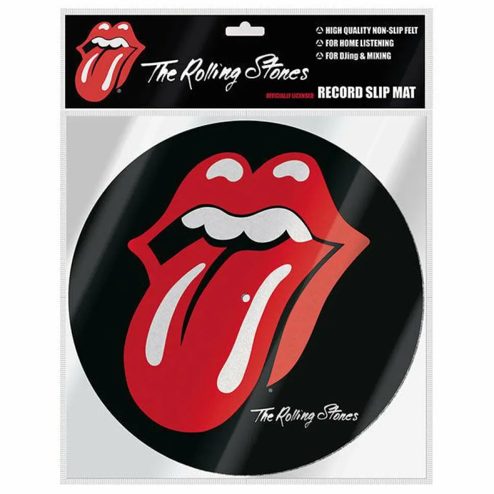 The Rolling Stones - Logo Vinyl Record Slipmat