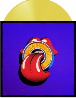 The Rolling Stones - She’s A Rainbow (Live) 10” Single Vinyl Record (Yellow Coloured Vinyl)