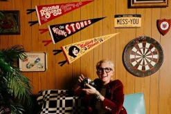 The Rolling Stones - Souvenir of The Rolling Stones Wool Felt Pennant (9