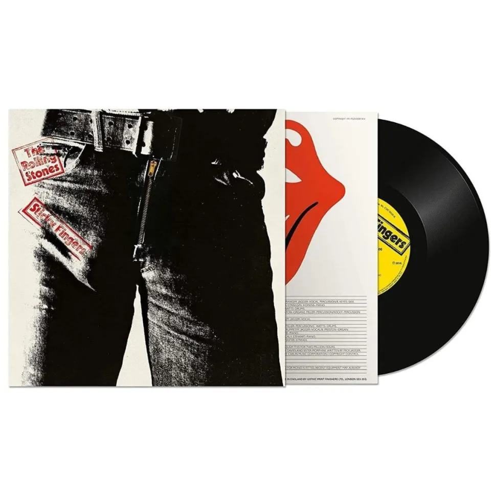 The Rolling Stones - Sticky Fingers LP Vinyl Record