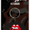 The Rolling Stones - Tongue & Lips Plectrum Rubber Keychain