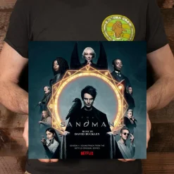The Sandman (2022) - Original Soundtrack Music From The Netflix Series by David Buckley 2xLP Vinyl Record (Gold Swirl Coloured Vinyl)