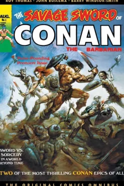 The Savage Sword of Conan - The Original Comics Omnibus Volume 01 Hardcover Book