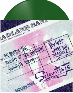 The Scientists - You Get What You Deserve LP Vinyl Record (Supreme Green Coloured Vinyl)