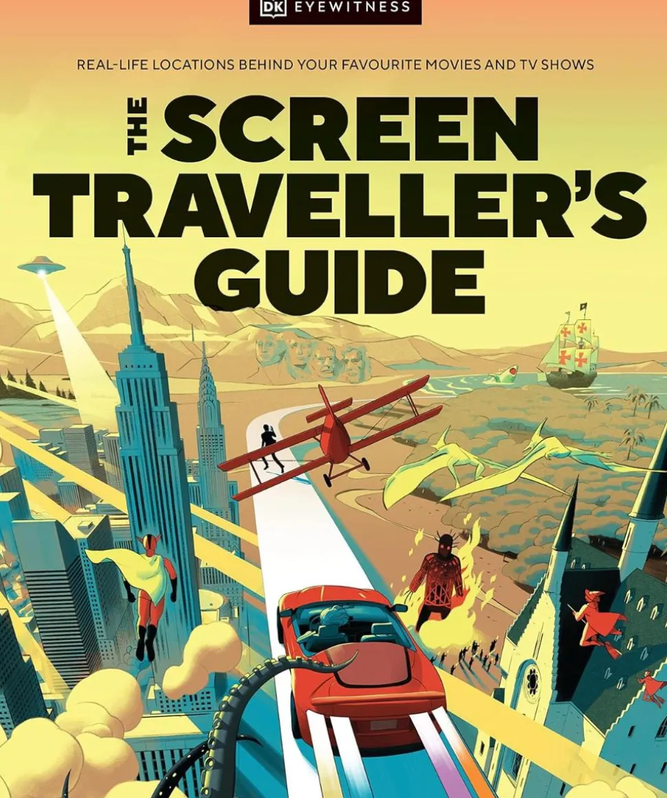 The Screen Traveller's Guide: Real-Life Locations Behind Your Favourite Movies & TV-Shows Hardcover Book