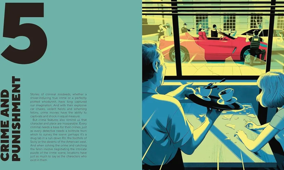 The Screen Traveller's Guide: Real-Life Locations Behind Your Favourite Movies & TV-Shows Hardcover Book