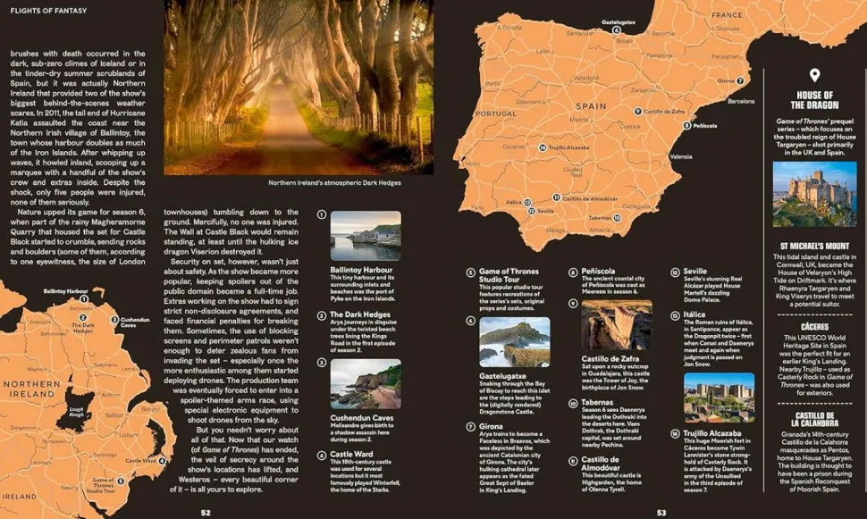 The Screen Traveller's Guide: Real-Life Locations Behind Your Favourite Movies & TV-Shows Hardcover Book