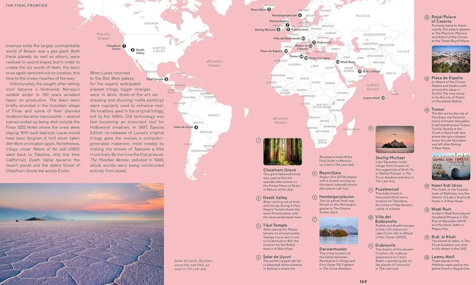 The Screen Traveller's Guide: Real-Life Locations Behind Your Favourite Movies & TV-Shows Hardcover Book