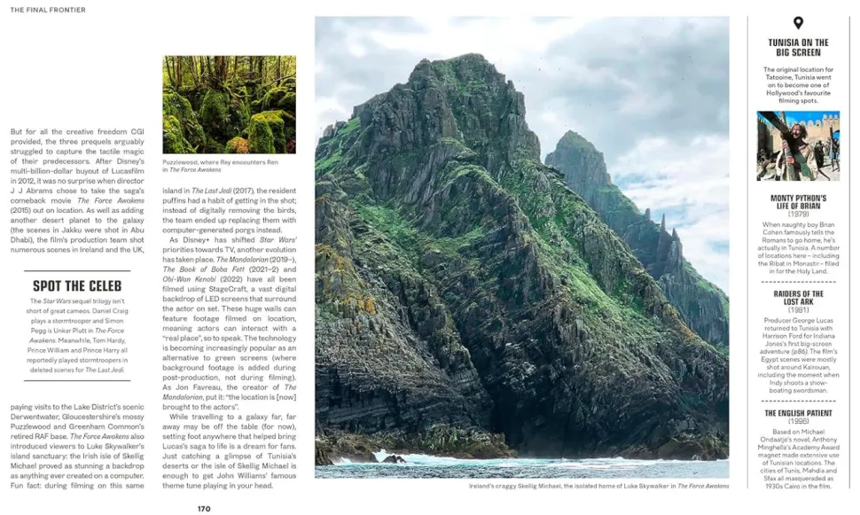 The Screen Traveller's Guide: Real-Life Locations Behind Your Favourite Movies & TV-Shows Hardcover Book