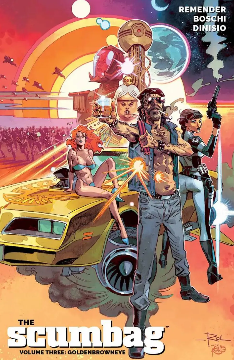 The Scumbag - Volume 03 Goldenbrowneye Trade Paperback Book