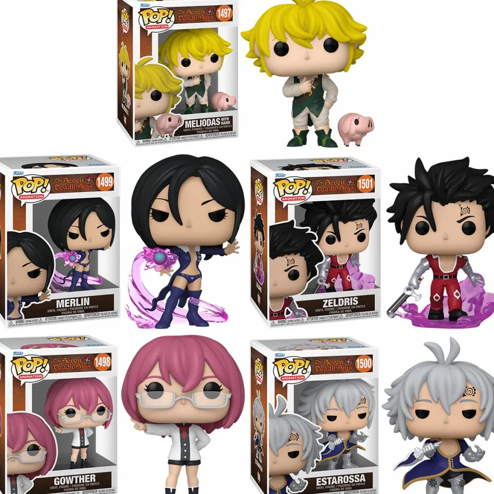The Seven Deadly Sins - Holy War Pop! Vinyl Bundle (Set of 5)