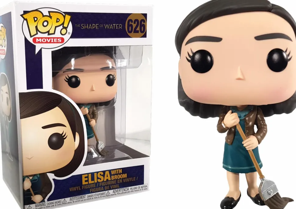 The Shape Of Water - Elisa with Broom Pop! Vinyl Figure