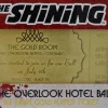The Shining - The Overlook Hotel Ball Ticket 24K Gold Plated Limited Edition Metal Replica