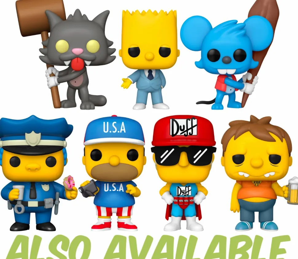 The Simpsons - Bart Gangster Pop! Vinyl Figure