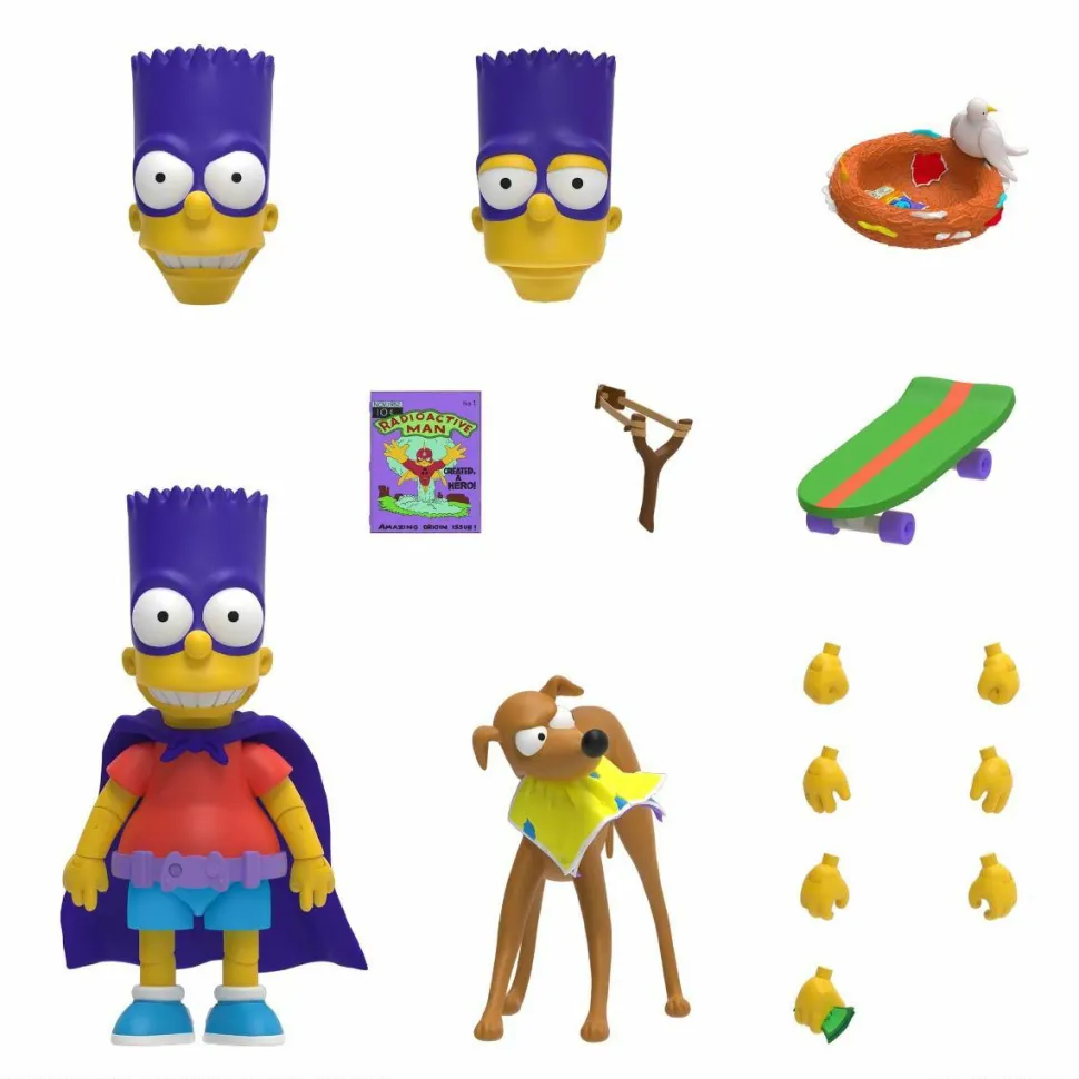 The Simpsons - Bartman Ultimates! 7” Scale Action Figure (Wave 2)