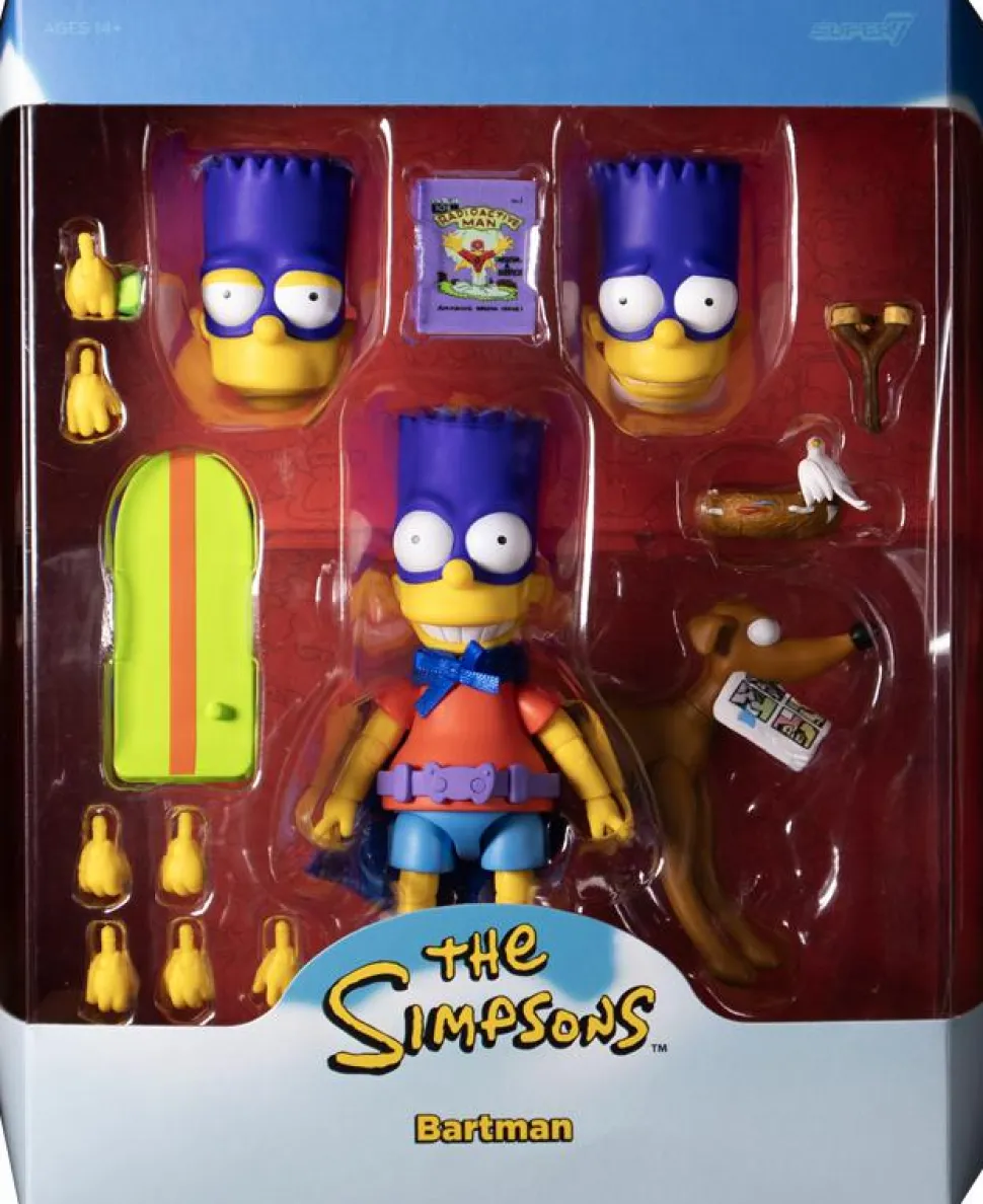 The Simpsons - Bartman Ultimates! 7” Scale Action Figure (Wave 2)