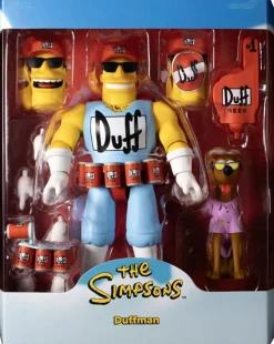 The Simpsons - Duffman Ultimates! 7” Scale Action Figure (Wave 2)