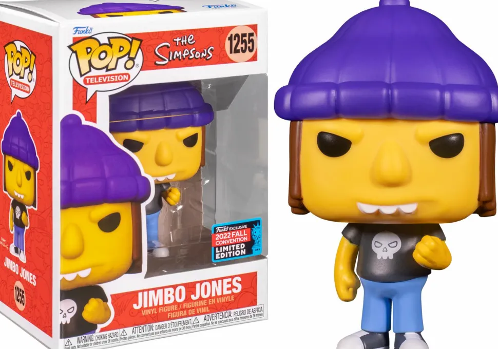 The Simpsons - Jimbo Jones Pop! Vinyl Figure (2022 Fall Convention Exclusive)