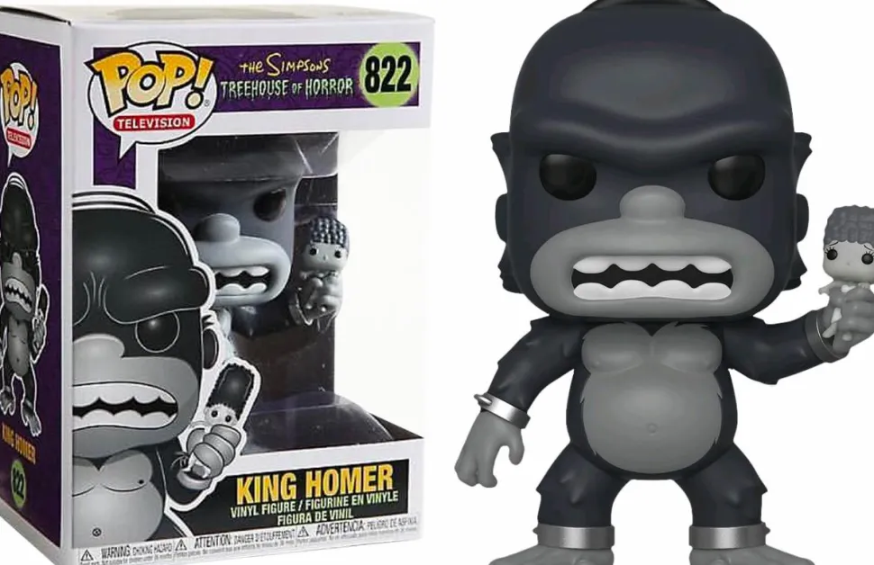 The Simpsons - King Kong Homer Pop! Vinyl Figure