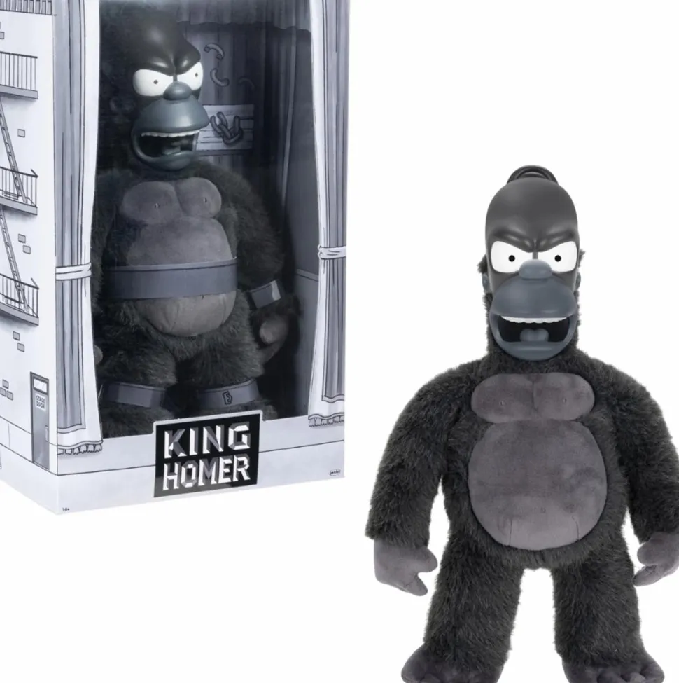 The Simpsons - King Kong Homer (Treehouse of Horror III) 16" Feature Plush