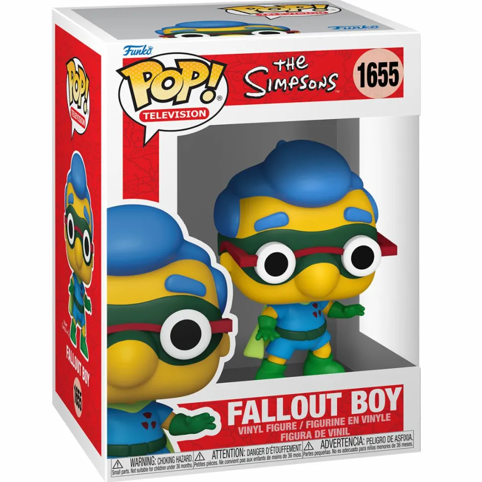 The Simpsons - Milhouse as Fallout Boy Pop! Vinyl Figure