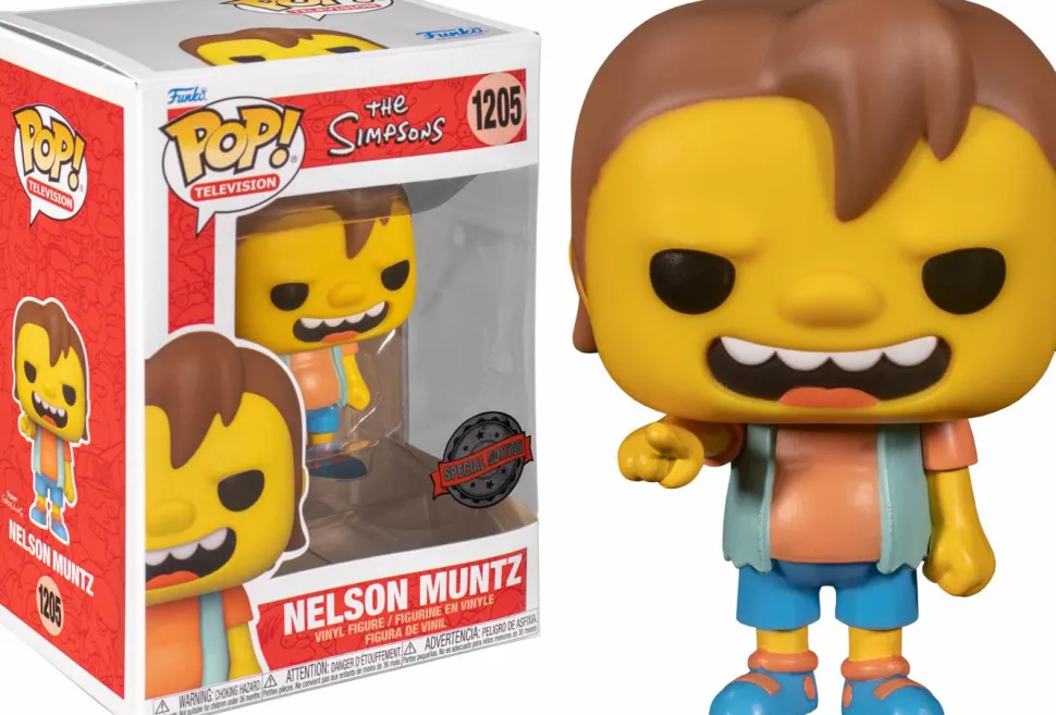 The Simpsons - Nelson Muntz Pop! Vinyl Figure