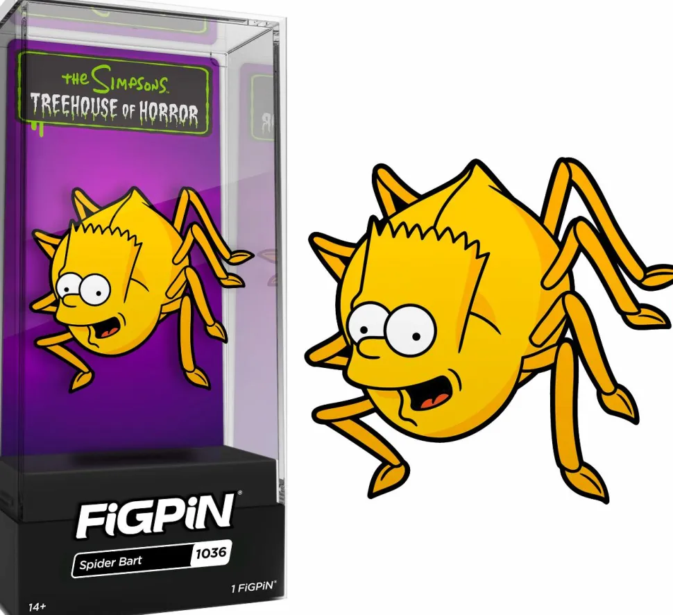 The Simpsons - Spider Bart (Treehouse of Horror) FigPin Enamel Pin