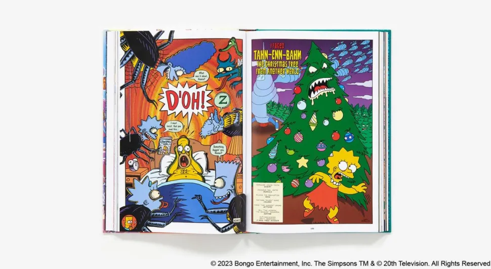 The Simpsons - Treehouse of Horror Ominous Omnibus Volume 02 Deadtime Stories for Boos & Ghouls Hardcover Book