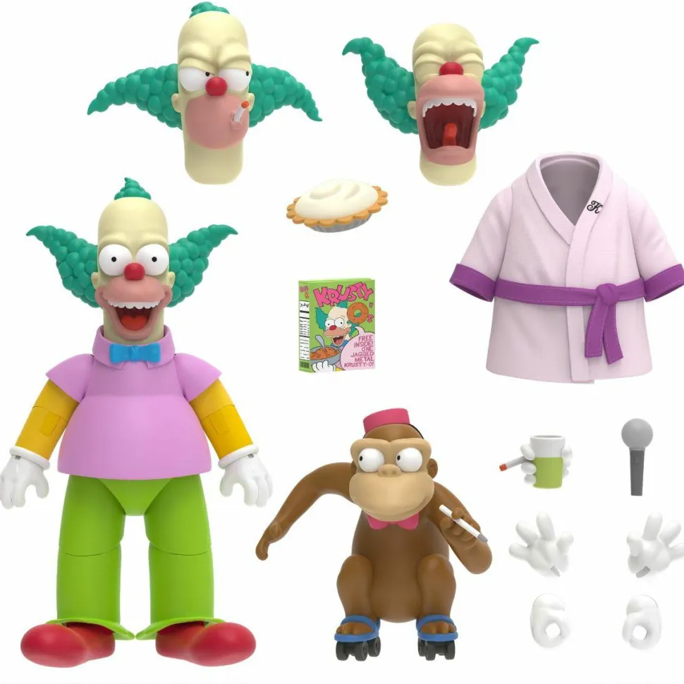 The Simpsons - Wave 2 Ultimates! 7” Scale Action Figure Assortment (Set of 4)