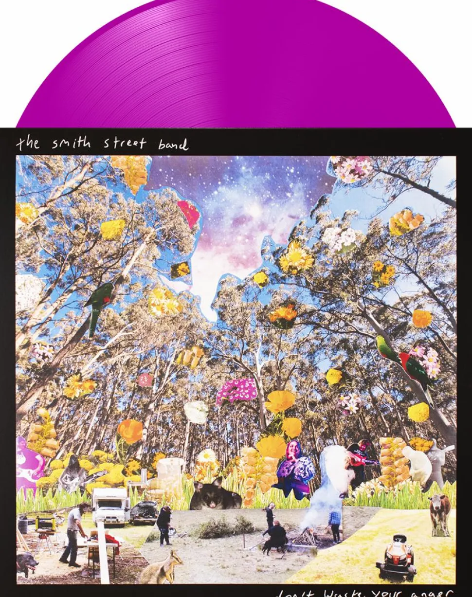 The Smith Street Band - Don't Waste Your Anger LP Vinyl Record (Limited Edition Neon Violet Vinyl)