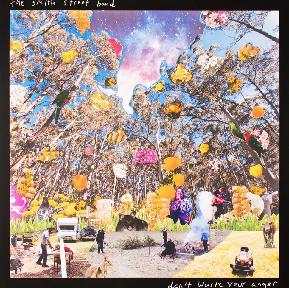 The Smith Street Band - Don't Waste Your Anger LP Vinyl Record (Limited Edition Neon Violet Vinyl)