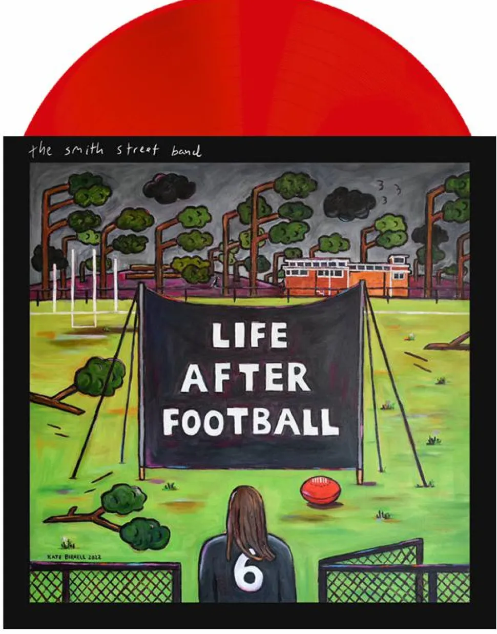 The Smith Street Band - Life After Football LP Vinyl Record (Red Coloured Vinyl)