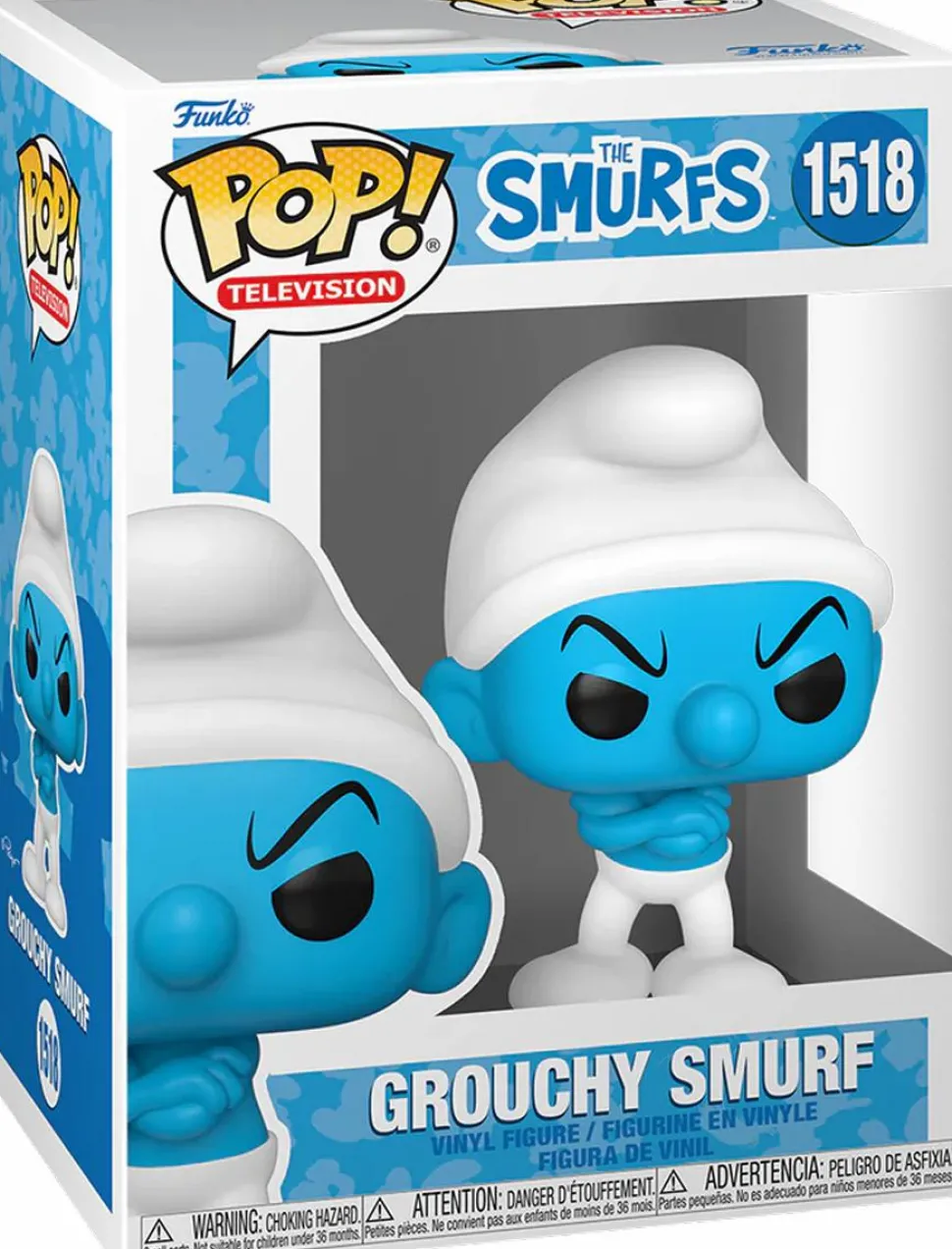 The Smurfs (1981) - Grouchy Smurf Pop! Vinyl Figure