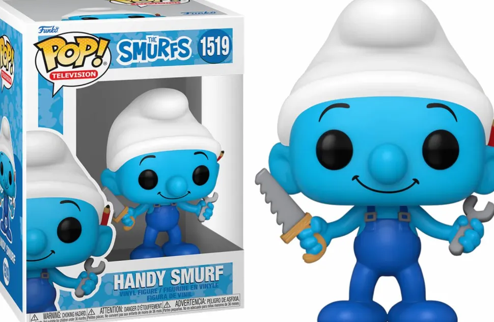 The Smurfs (1981) - Handy Smurf Pop! Vinyl Figure
