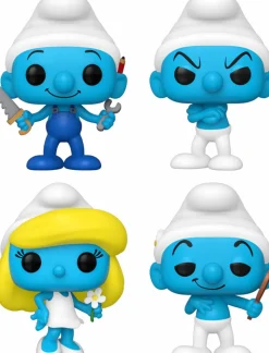 The Smurfs (1981) - Smurf n' Turf Pop! Vinyl Figure Bundle (Set of 4)