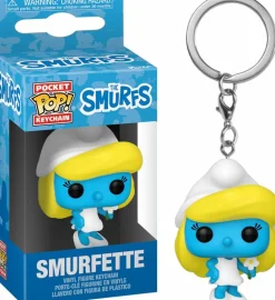 The Smurfs (1981) - Smurfette Pocket Pop! Keychain