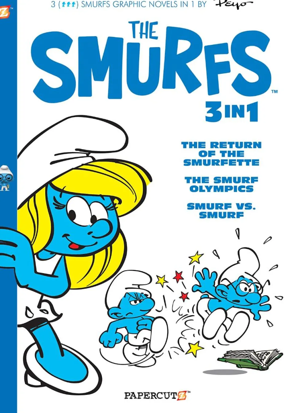 The Smurfs - 3‑in‑1 Volume 04 Paperback Book
