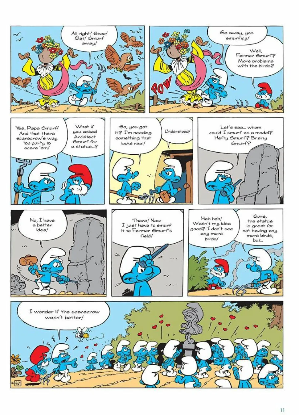 The Smurfs - 3‑in‑1 Volume 04 Paperback Book